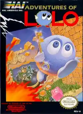 Adventures of Lolo (USA)-Nintendo NES